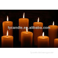 White wax Bright Candles import to Africa and Middle East
